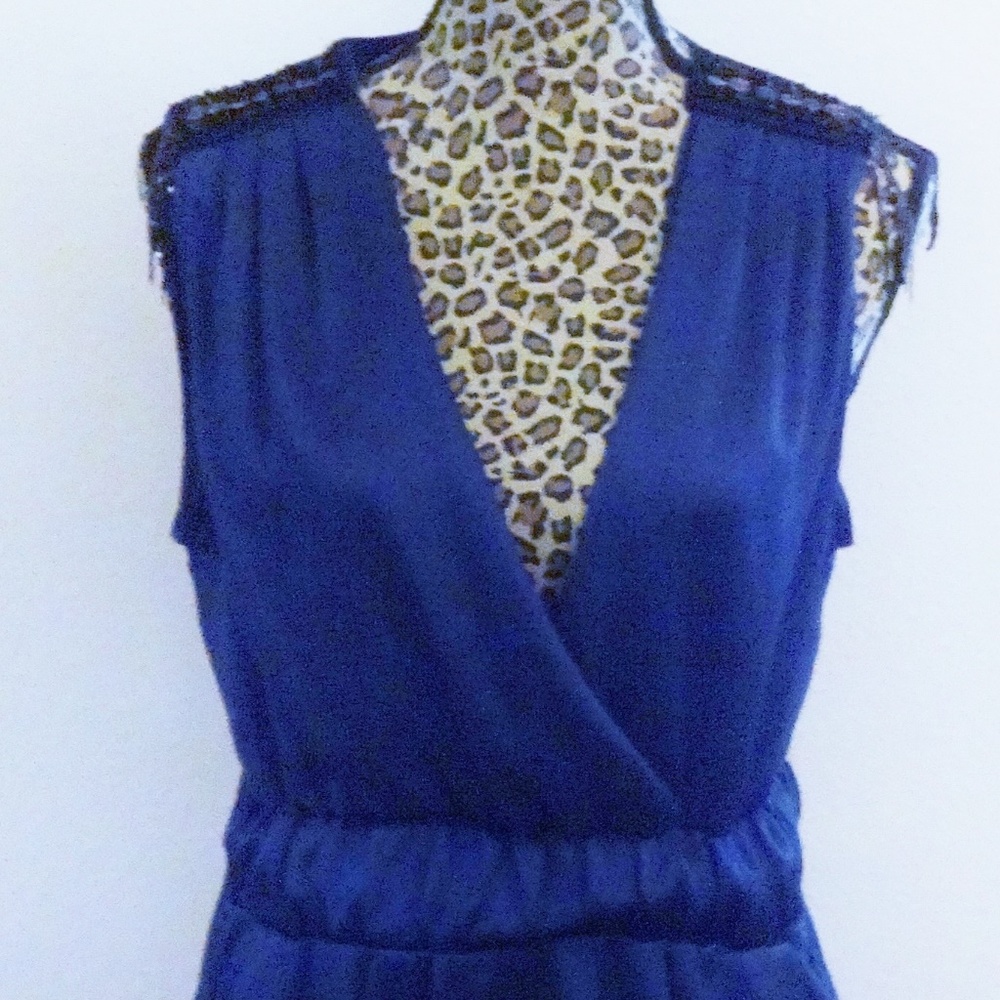 Arden B Navy Blue mini dress